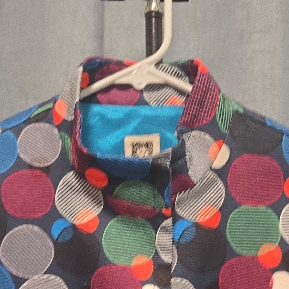 Anne Klein Multicolored Patterned Jacket - image 3